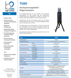 HV Diagnostics PD90 Dijagnosticki sistem visokonaponskih kablova